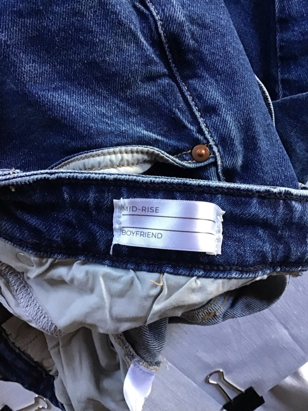 Lane Bryant Dark Blue Cropped Jeans - Picture 10 of 10